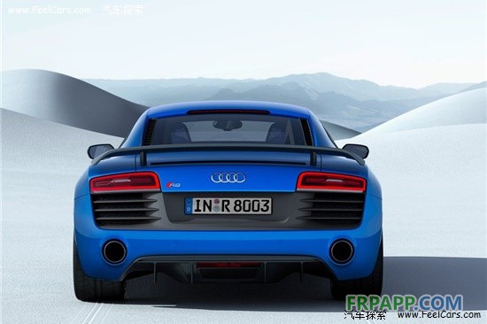奧迪R8 LMX車型官圖曝光！配激光遠光燈